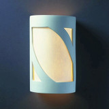 Ambiance Small ADA Prairie Window Open Top Wall Sconce by Justice Design - CER-5345