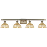 Bristol Natural II 4 Light Bath Vanity 7.75X 37.5 Inch Wide by Innovations - 516-4W-NBD2-75