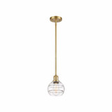 Rochester 1 Light Mini Stem Hung Pendant 7.88 Inch Tall by Innovations - 516-1S-G556-6