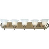 Essentials 801X 5 Light Vanity Light by Maxim - 8015