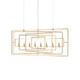 Metro 8 Light Oversized Chandelier by Currey Company - 98-8RC