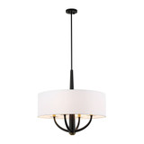 Patchwork 4 Light Large Pendant by Varaluz - 501P04BL