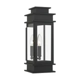 Princeton 1 Light Candle Style Outdoor Wall Lantern 14 Inch Tall by Livex - 2013