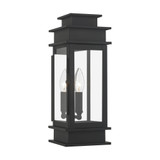 Princeton 1 Light Candle Style Outdoor Wall Lantern 14 Inch Tall by Livex - 2013