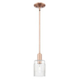 Hadley 1 Light Stem Hung Mini Pendant 9.63 Inch X 4.88 Inch by Innovations - 716-1S-G34