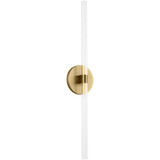 Silas 10.3W2 LED Wall Sconce 24 X 4.5 Inch Wide by Visual Comfort Studio - SLW1102
