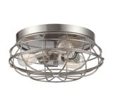 Scout 3 Light 15 Inch Wide Flush Mount by Savoy House - 6-8074-15