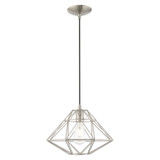 Paxten 1 Light Medium Pendant by Livex - 41323