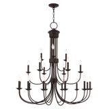 Estate 21 Light Oversized Chandelier by Livex - 42688