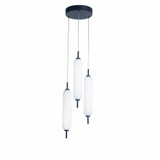 Typha 30W 3 LED Multi Pendant 14.25 Inch Tall and 12 Inch Wide by Dainolite - TYA-1230LEDP