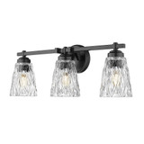 Andree 3 Light Bath Vanity 9 Inch Tall and 24 Inch Wide by Z Lite - 1960-3V