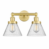 Cone 2 Light Seedy Vanity Light by Innovations - 616-2W-CONE2