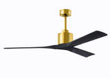 Nan 3 Blade Ceiling Fan 12 Inch Tall and 60 Inch Wide by Matthews Fans - NK-60