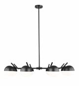 Realm Sphere 8 Light Chandelier 8 Inch Tall and 44 Inch Wide By Z-Lite - 7517-8