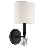 Chimes 1 Light Candle Style Wall Sconce by Crystorama - CHI-211