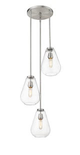 Ayra 3 Light Pendant by Z-Lite - 488P8-3R