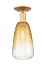 Brookhaven Almond 1 Light Semi Flush Mount 14.5 Inch Tall by Innovations - 716-1C-G480-6_P