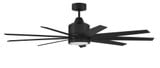 Champion 60 Inch 9 Blade Ceiling Fan with Light Kit by Craftmade - CHP60
