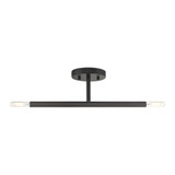 Copenhagen 2 Light 17 Inch Length Semi Flush Mount by Livex - 51179
