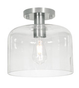 Elsa 1 Light Flush Mount 9.75 Inch Tall and 10 Inch Wide by Afx - ESAC10M