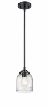 Bell 1 Light Mini Stem Hung Pendant 7.38 Inch Tall by Innovations - 284-1S-G5