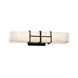 Clouds Structure 1 Light Linear Vanity Light by Justice Design - CLD-8640