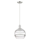 Rochester 1 Light Cord Hung Mini Pendant 12.45X 10 Inch Wide by Innovations - 716-1P-G556-10