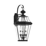 Georgetown 3 Light Outdoor Wall Lantern by Livex - 2361