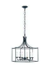 Bantry House 6 Light Large Outdoor Pendant by Visual Comfort Studio - AC1046