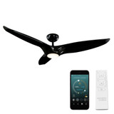 Morpheus III 3 Blade Ceiling Fan with Light Kit 60 Inch W by Modern Forms - FR-W1813-60L
