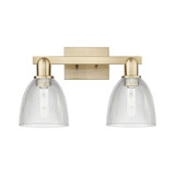 Castile 2 Light Bath Vanity 10.75 Inch Tall and 17 Inch Wide by Innovations - 716-2W-G38