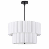 Pacifica 4 Light Pendant 12.5 Inch Tall and 22 Inch Wide by Dainolite - PCA-224P