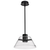 Edmond 12W LED Pendant 8.5 Inches Tall and 13.63 Inches Wide by Nuvo - 62/20-8