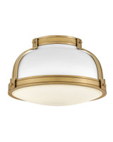 Barton 20W 2 LED 8.8 Inch Wide Flush Mount by Hinkley - 46351-LCB