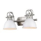 Duncan 2 Light Vanity Light by Golden - 3602-BA2