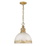 Alison 1 Light Medium Pendant by Golden - 0809-M