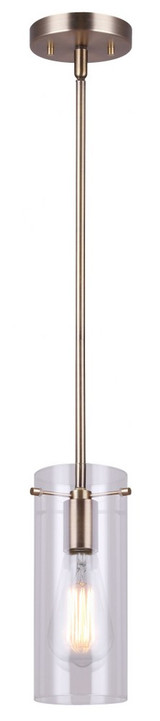 Joni 1 Light Mini Pendant by Canarm Inc - IPL759A01GD