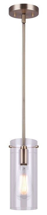 Joni 1 Light Mini Pendant by Canarm Inc - IPL759A01GD