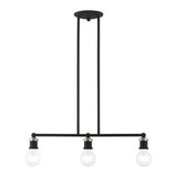 Lansdale 3 Light Minimalistic Linear Chandelier by Livex - 47163