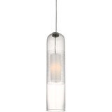 Leano 50W 1 LED Monorail Pendant 14.6 Inch Tall by Visual Comfort Modern - SLPD771MO