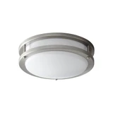 Oracle 8.2W 1 LED Flush Mount 3.5 Inch Tall and 10.5 Inch Wide by Oxygen - 3-618