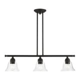 Moreland 3 Light Classic Linear Chandelier by Livex - 46487