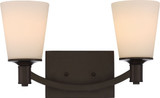 Laguna 2 Light Vanity Light by Nuvo - 60-522L