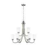 Seville 9 Light Large 2 Tier Chandelier by Generation 3120209EN3-962 - 3120209