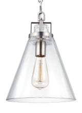 Sean Lavin 1 Light Small Pendant 13.25 Inch Tall by Visual Comfort Studio - P1370