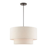 Meadow 3 Light Large Pendant 20 Inch Wide by Livex - 49803