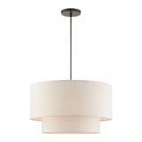 Meadow 3 Light Large Pendant 20 Inch Wide by Livex - 49803