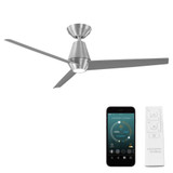 Slim 52 Inch  3 Blade Downrod Ceiling Fan with LED Light by Modern Forms - FR-W2003-52L