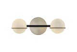 Fusion Centric 2 Light Vanity Light by Justice Design - FSN-4162-OPAL