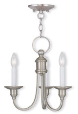 Cranford 3 Light Small Chandelier by Livex - 5143